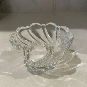 Mikasa Christmas Peppermint Clear Bowl